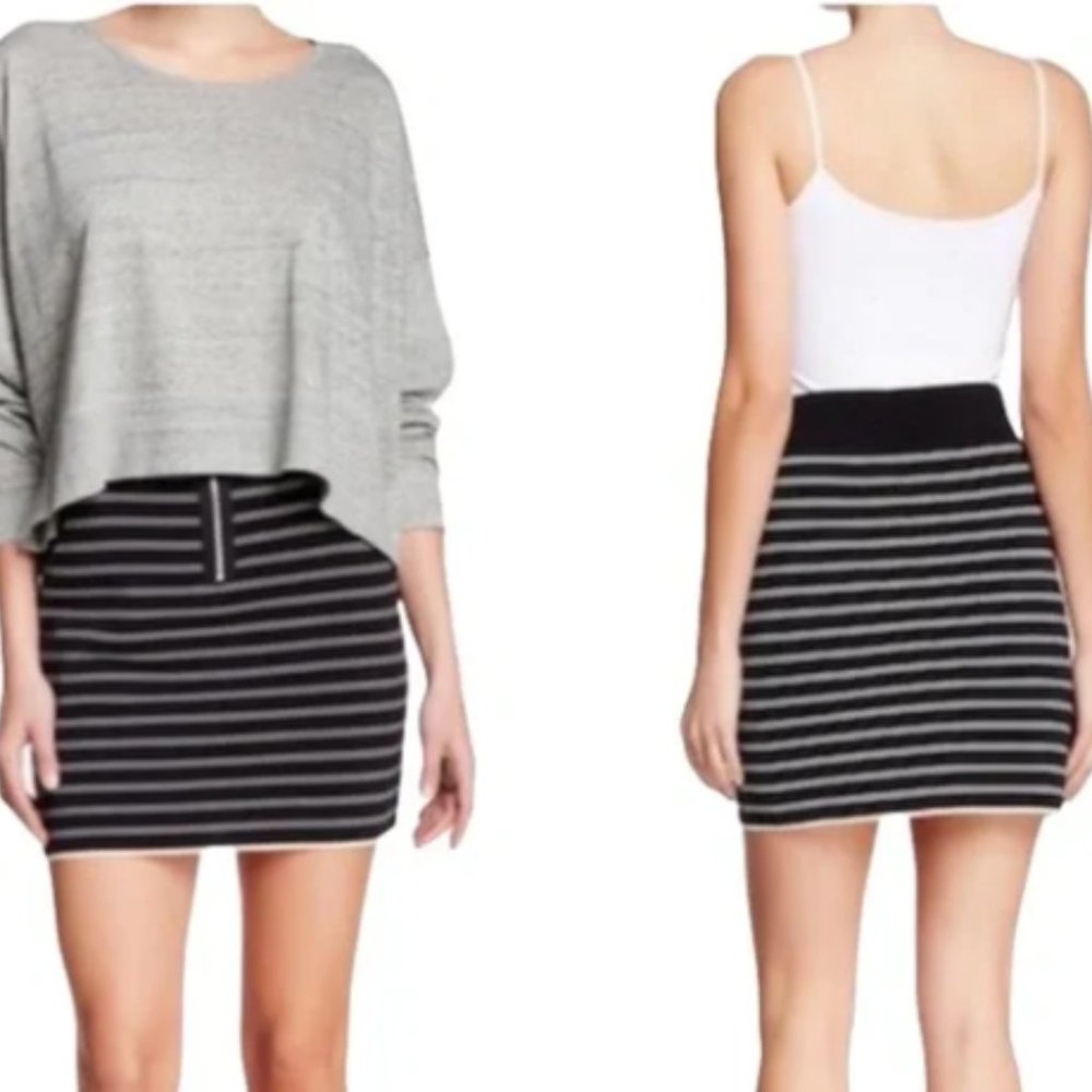 Rag & Bone Regan Striped Stretch Skirt S